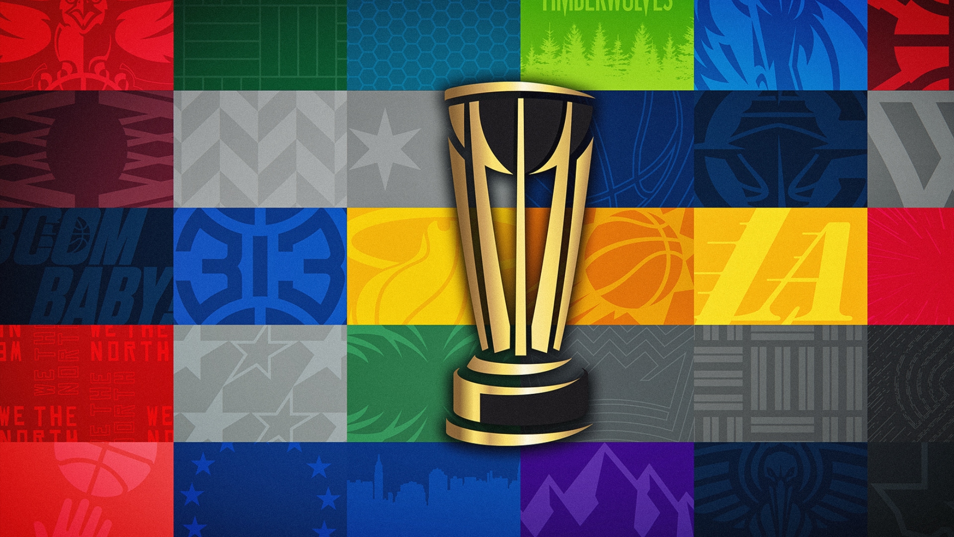 All 30 team courts unveiled for Emirates NBA Cup