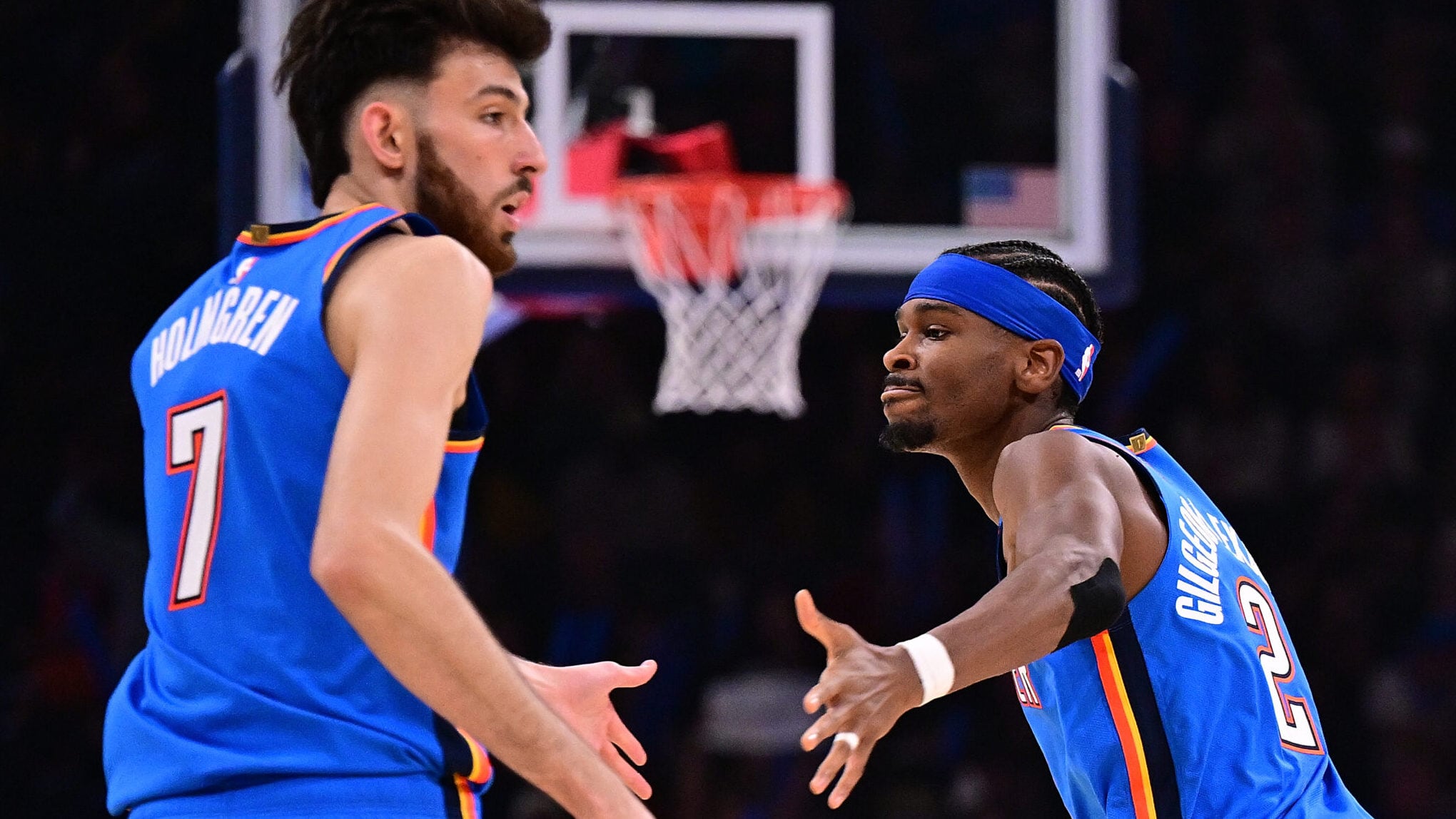 Thunder roll to 17-1 behind 37 from SGA