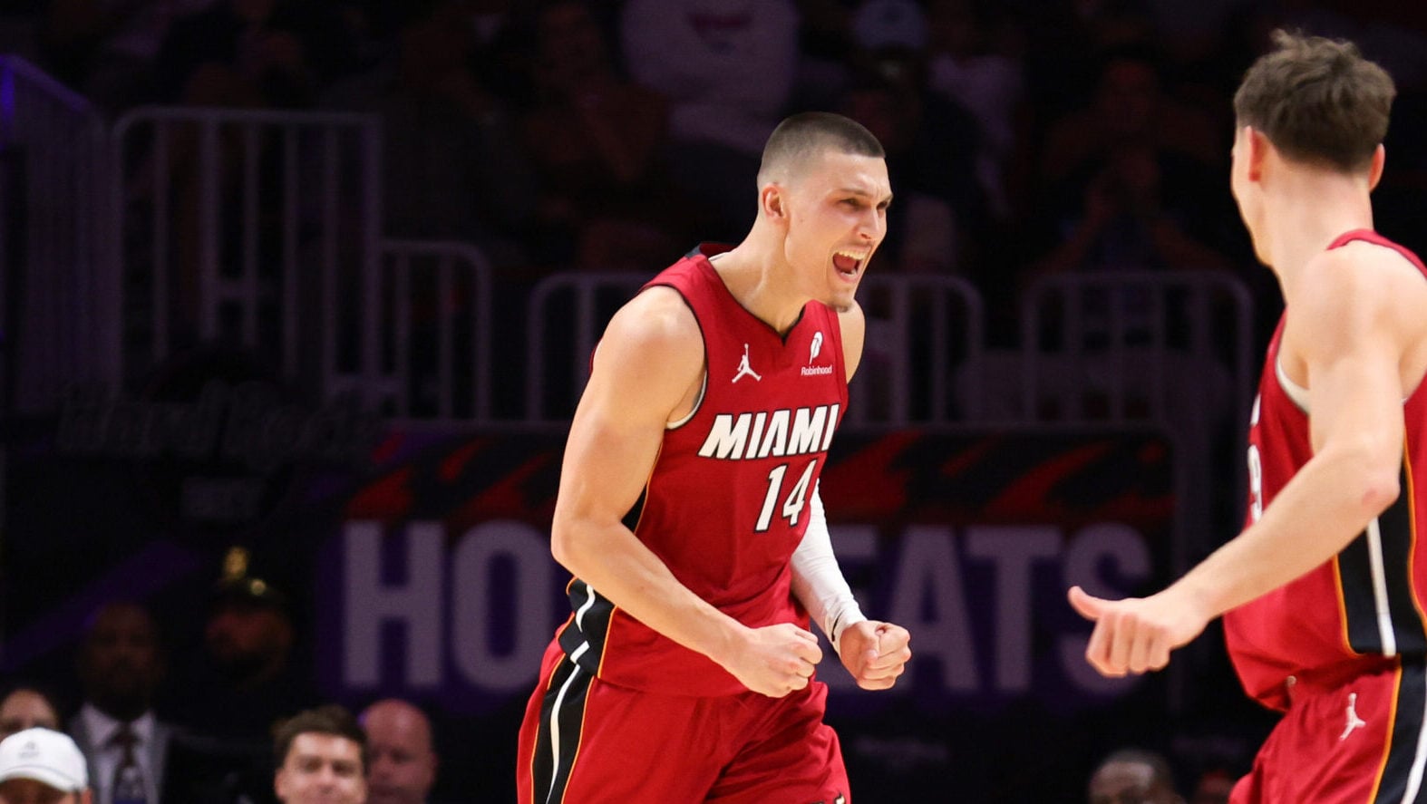 Herro drops 24, hits decisive shot in season debut