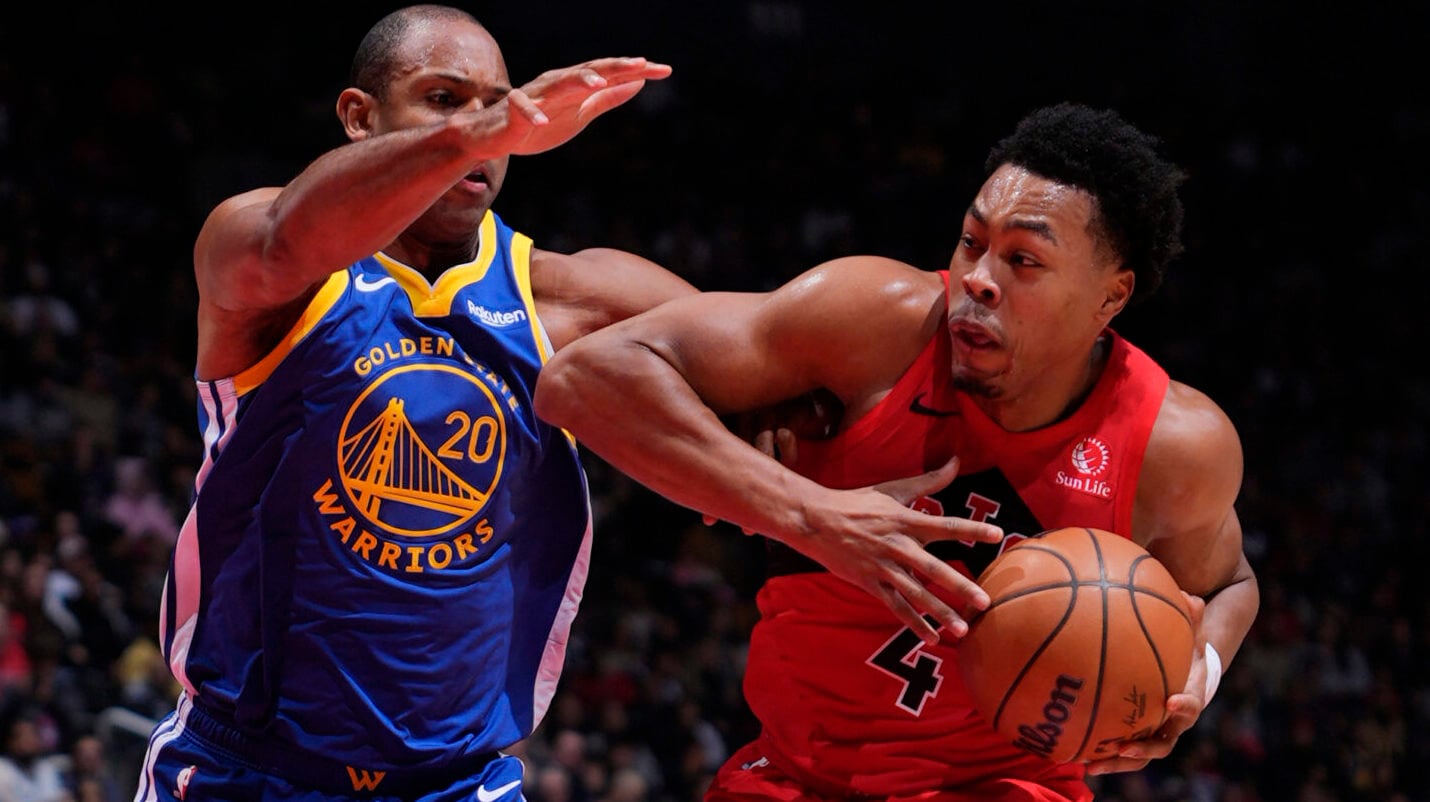 Barnes' monster triple-double leads to OT win