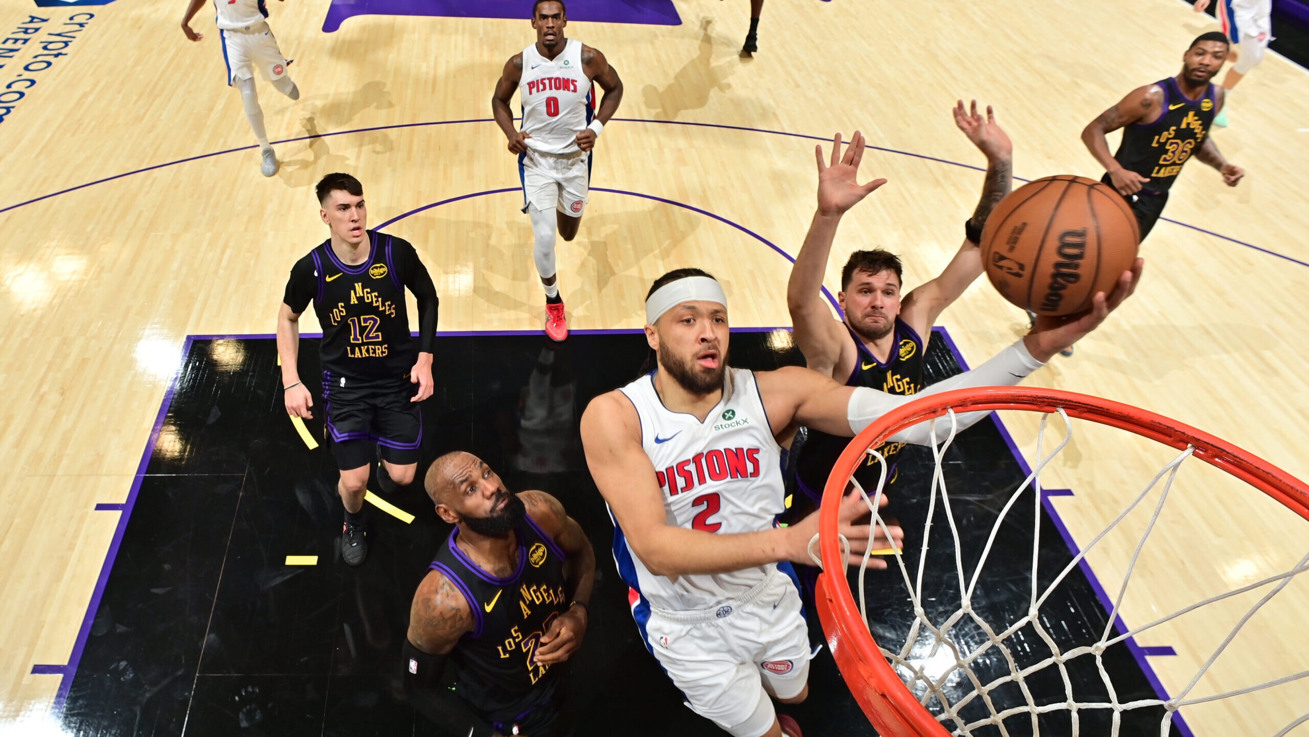 Cade, Pistons roll to victory in Los Angeles