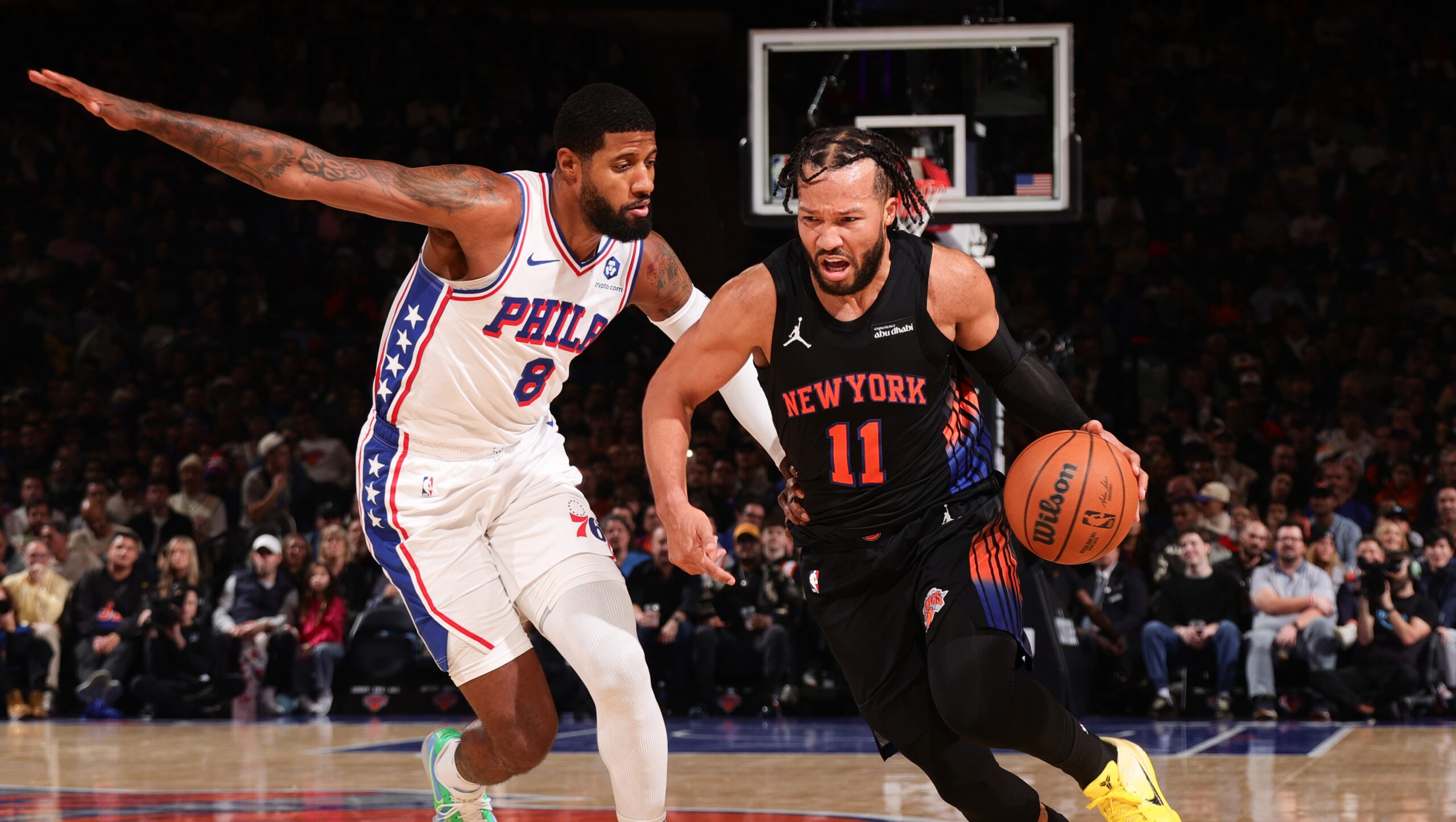 Knicks ride 6-game winning streak into clash vs. 76ers