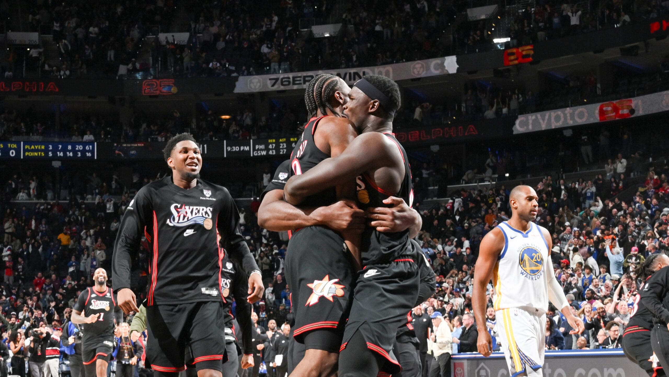 Maxey, VJ save Sixers after squandering 24-point lead