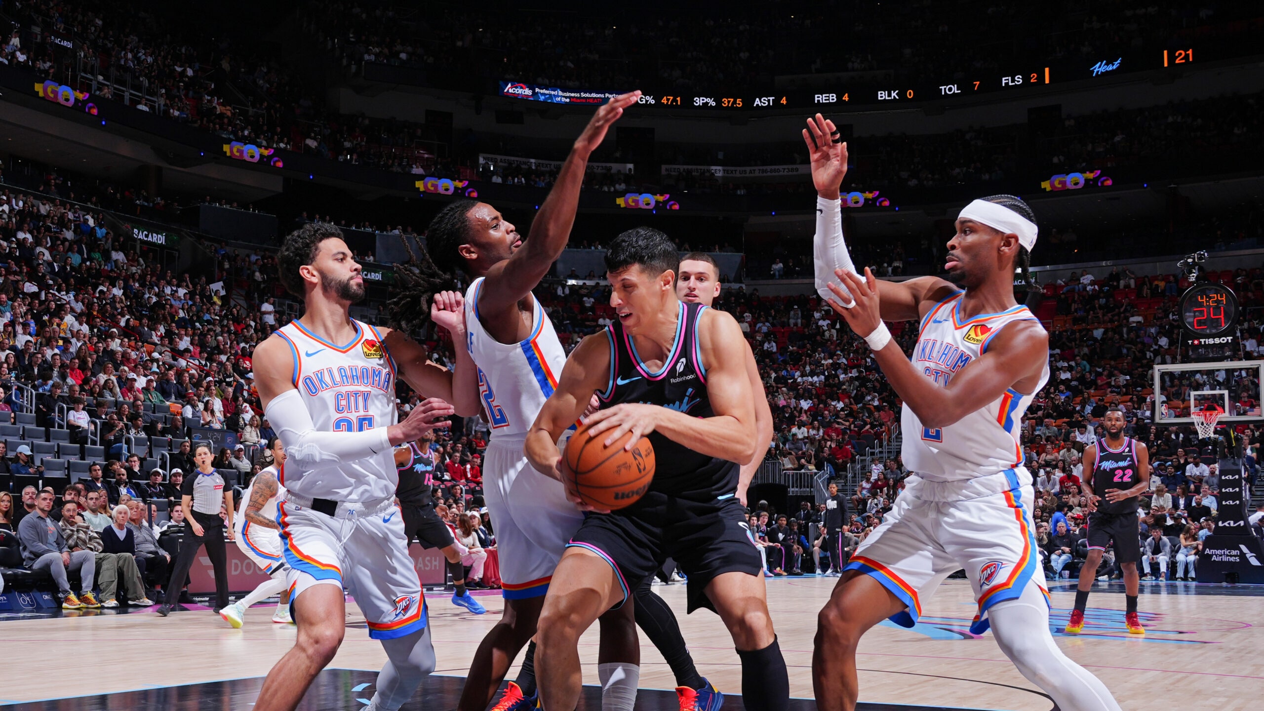 Thunder face Heat looking to secure 6th straight win