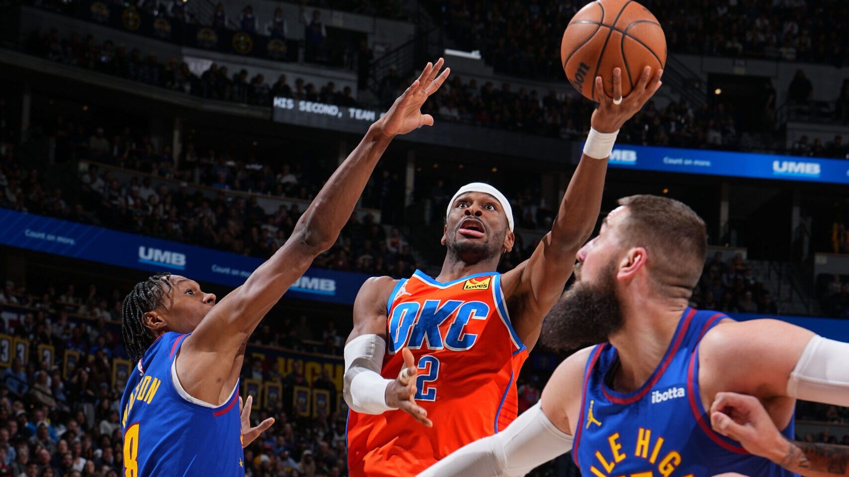 SGA (34) leads Thunder to wire-to-wire victory