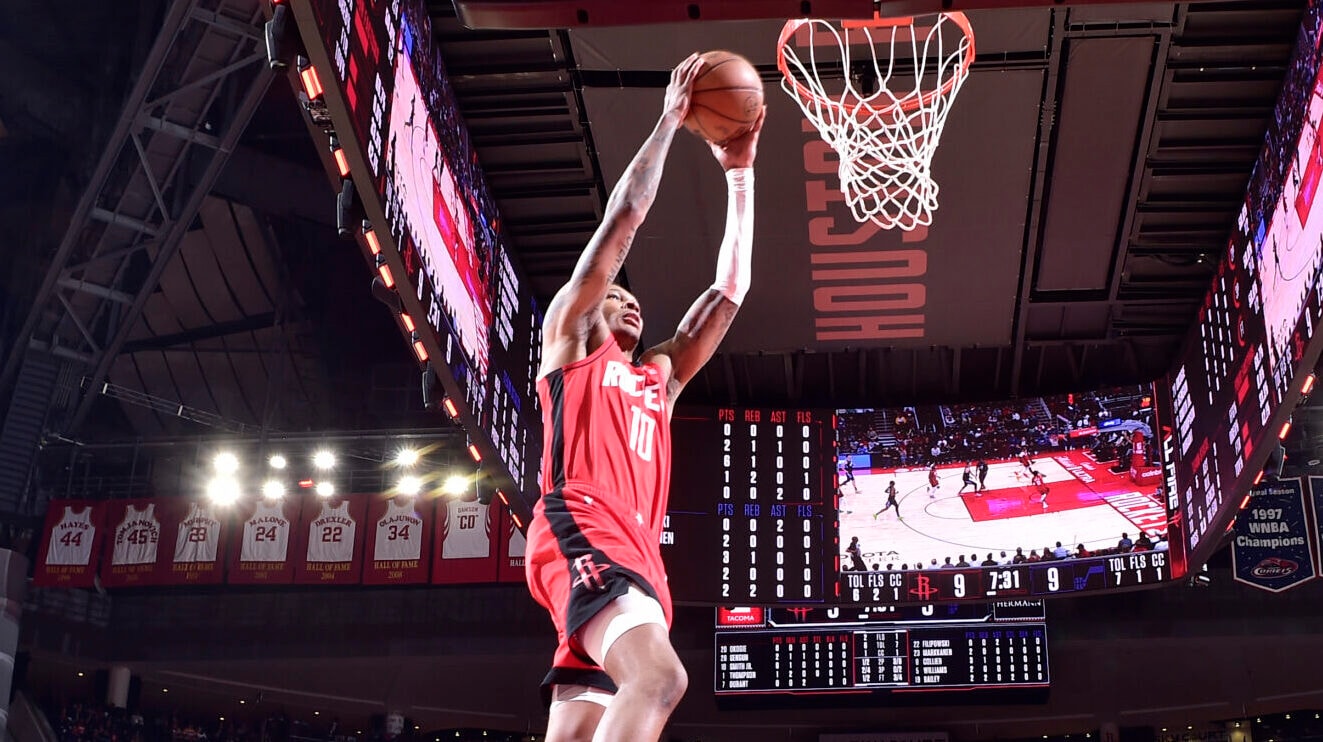 Rockets power past Jazz, move to No. 3 in West