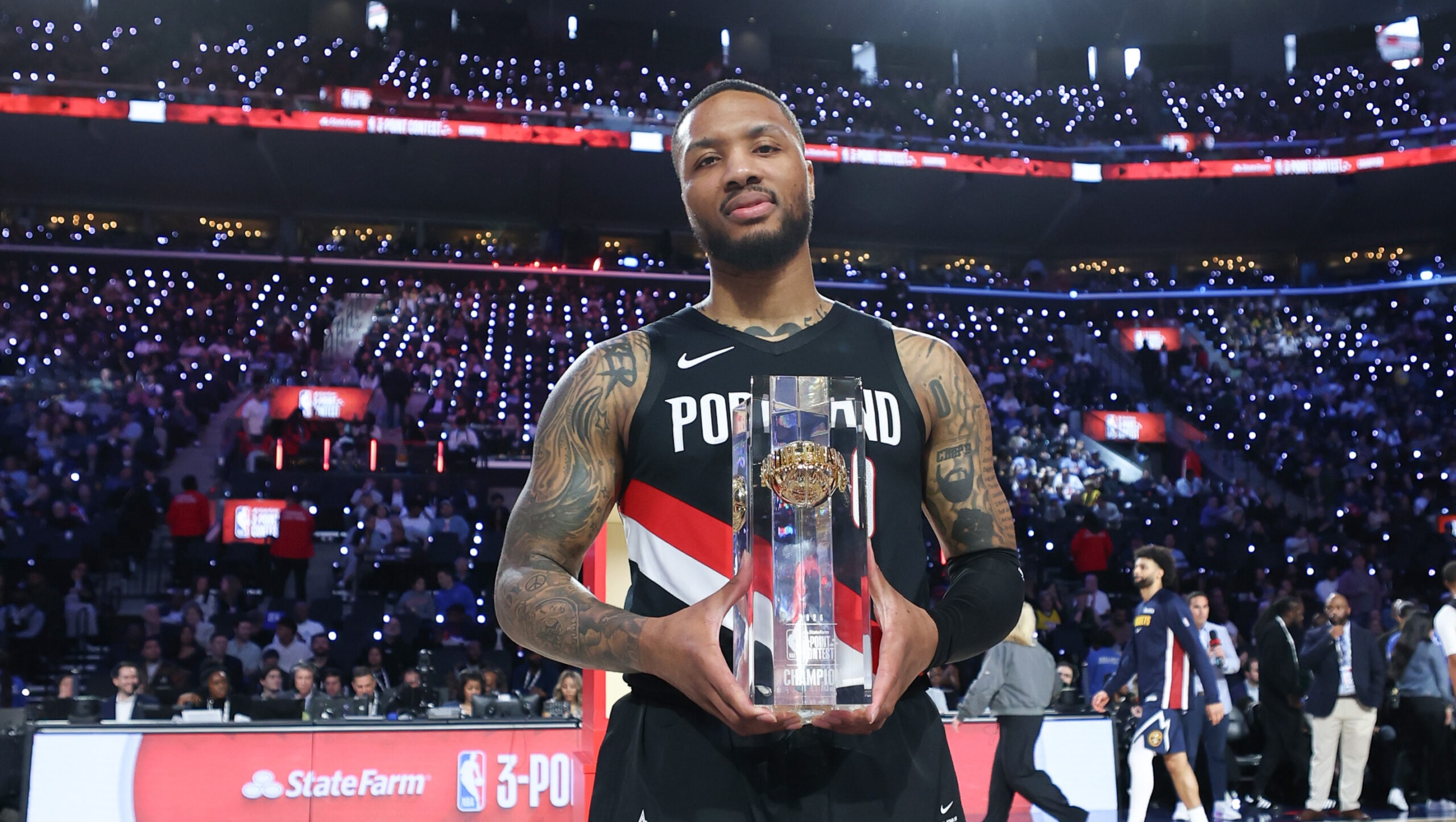 Lillard wins State Farm 3-Point Contest for 3rd time