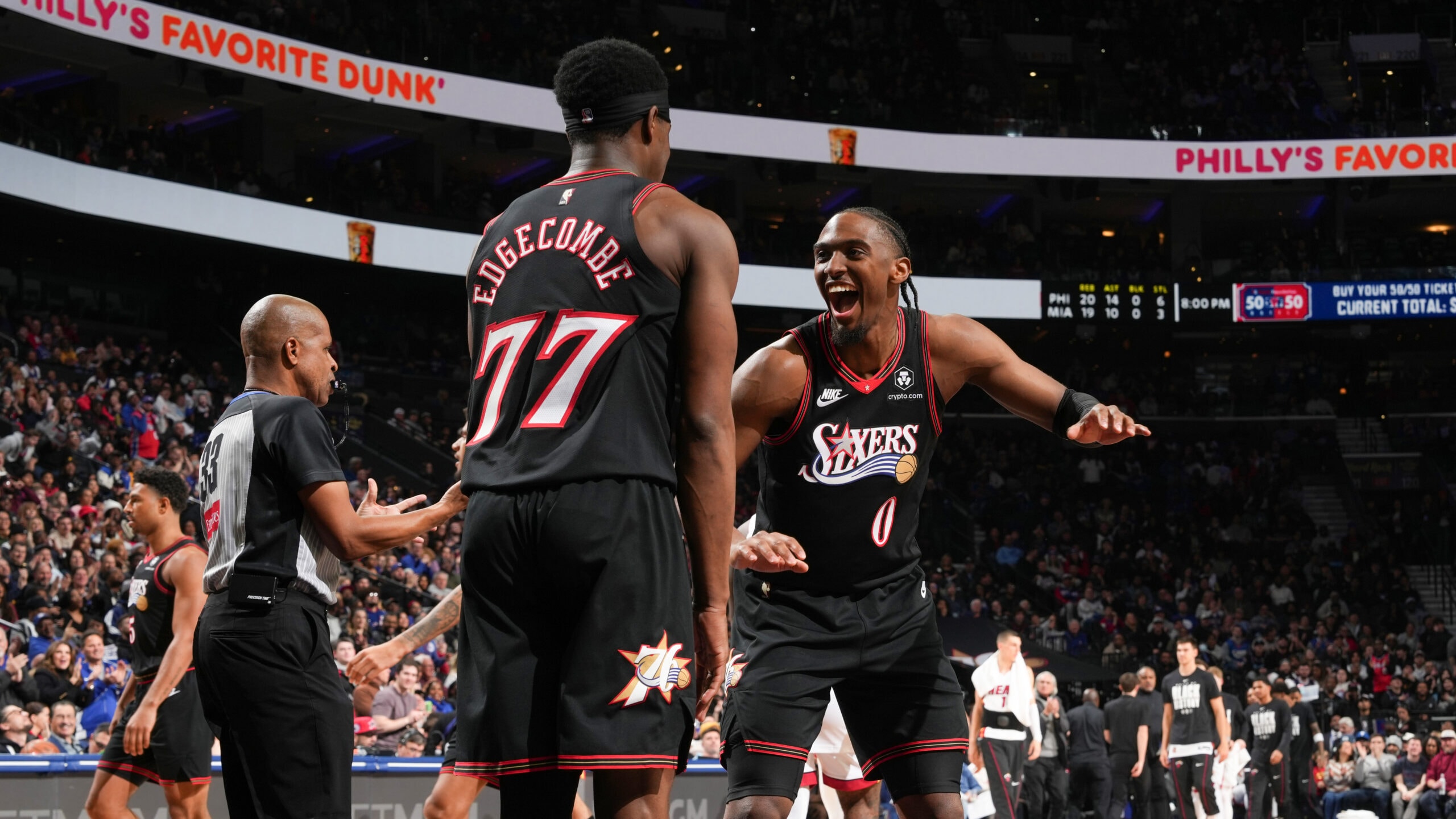 Sixers turn back Heat after squandering 16-point lead