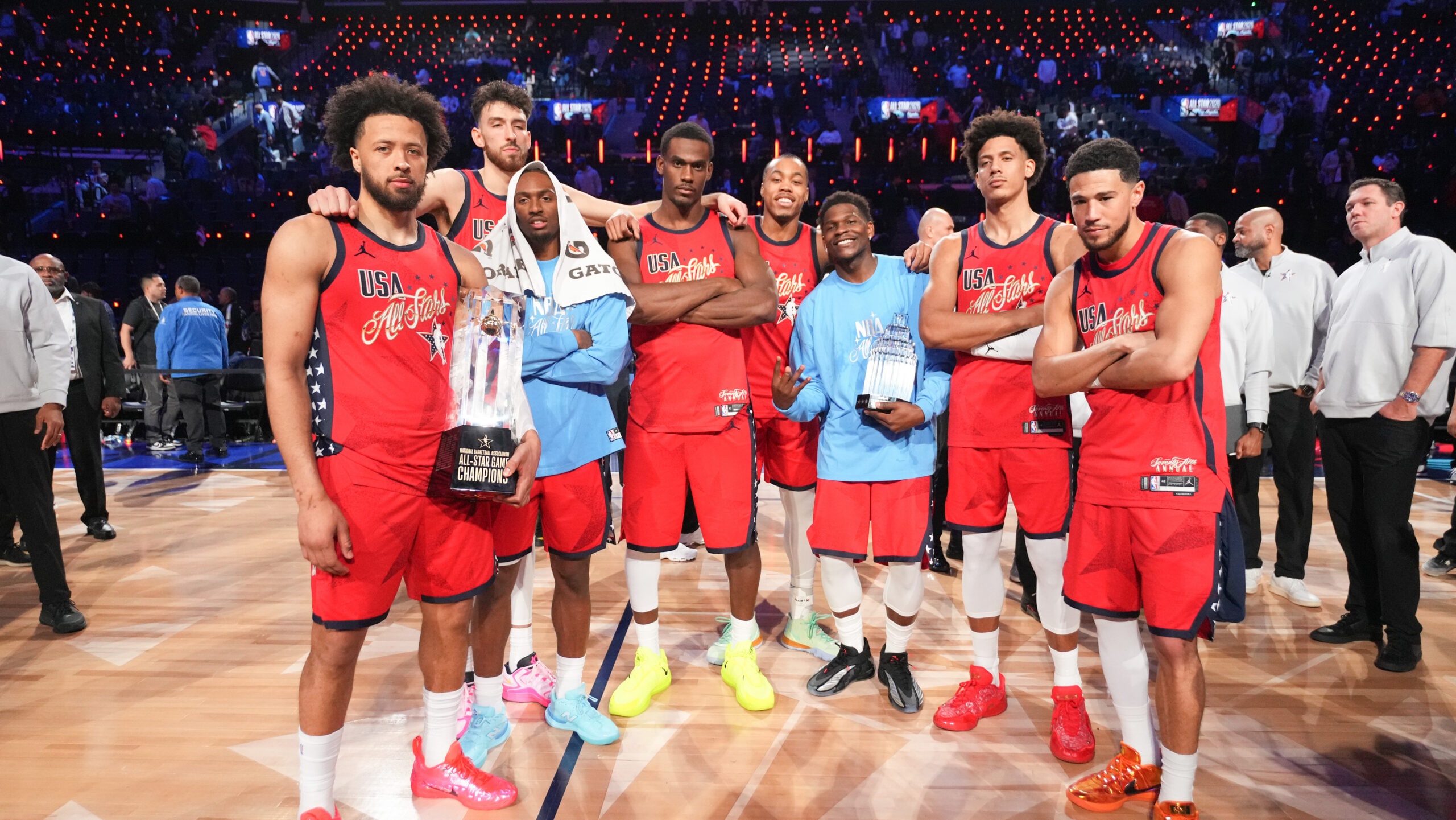 USA Stars cruise past USA Stripes to win All-Star Game