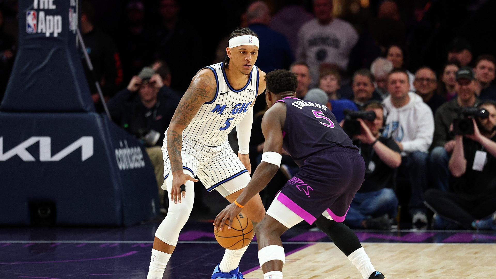 Timberwolves, Magic dueling in Minnesota