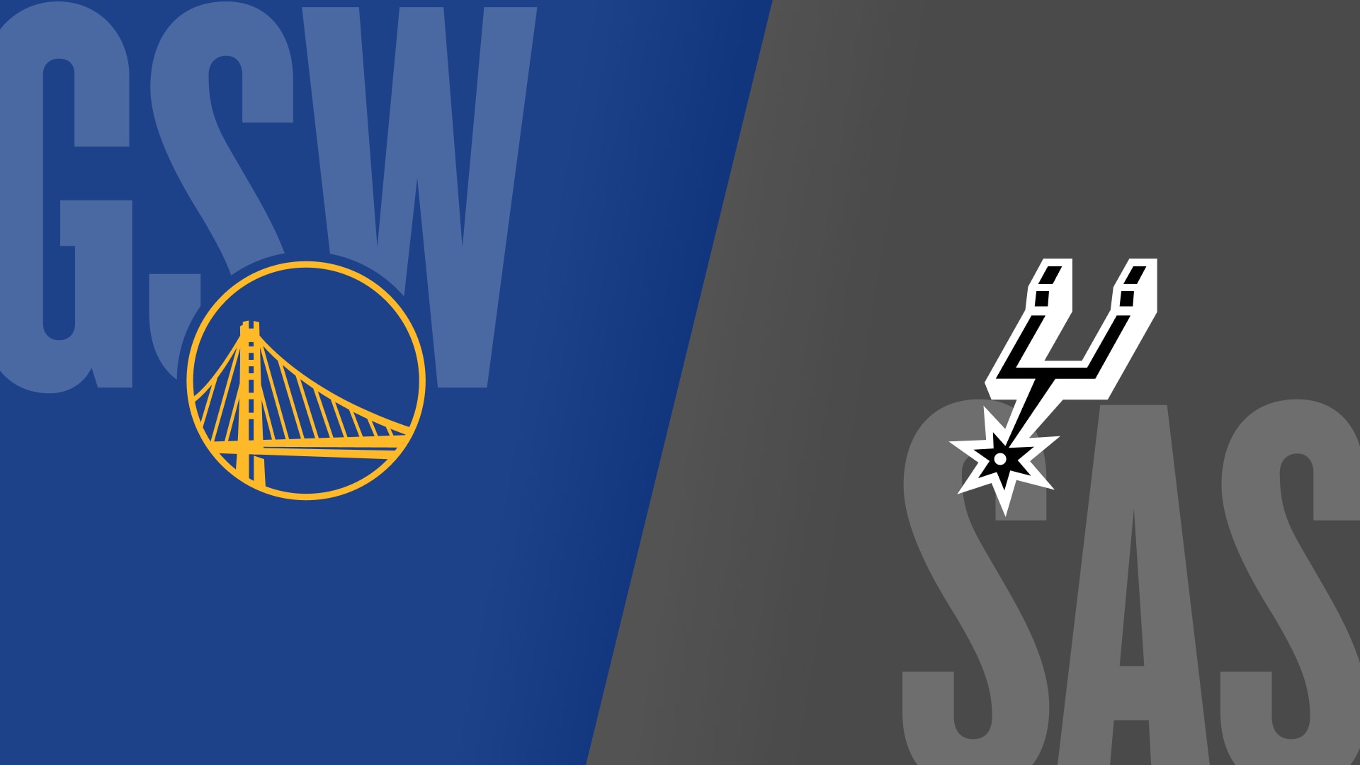 Warriors @ Spurs