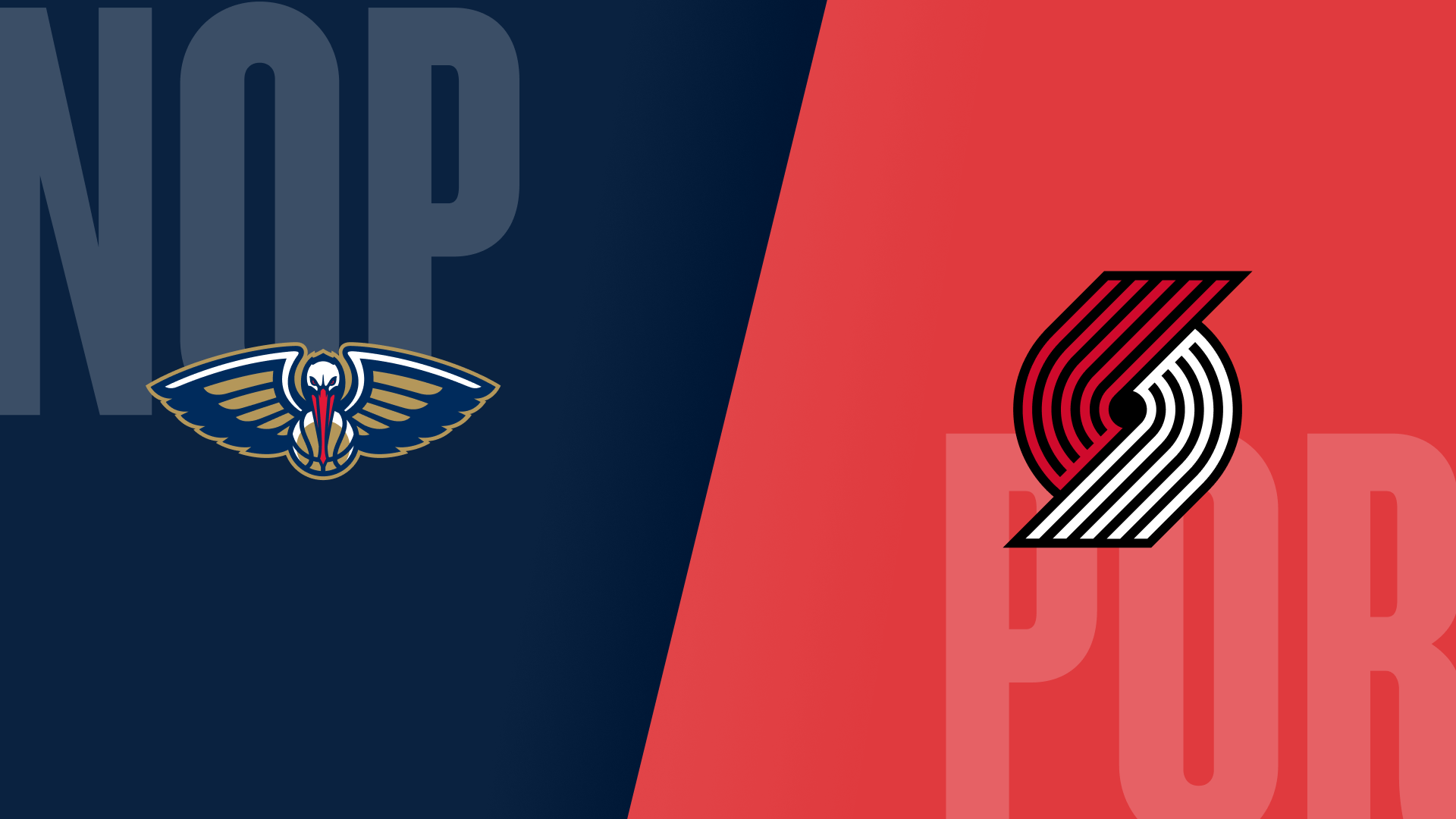 Pelicans @ Trail Blazers