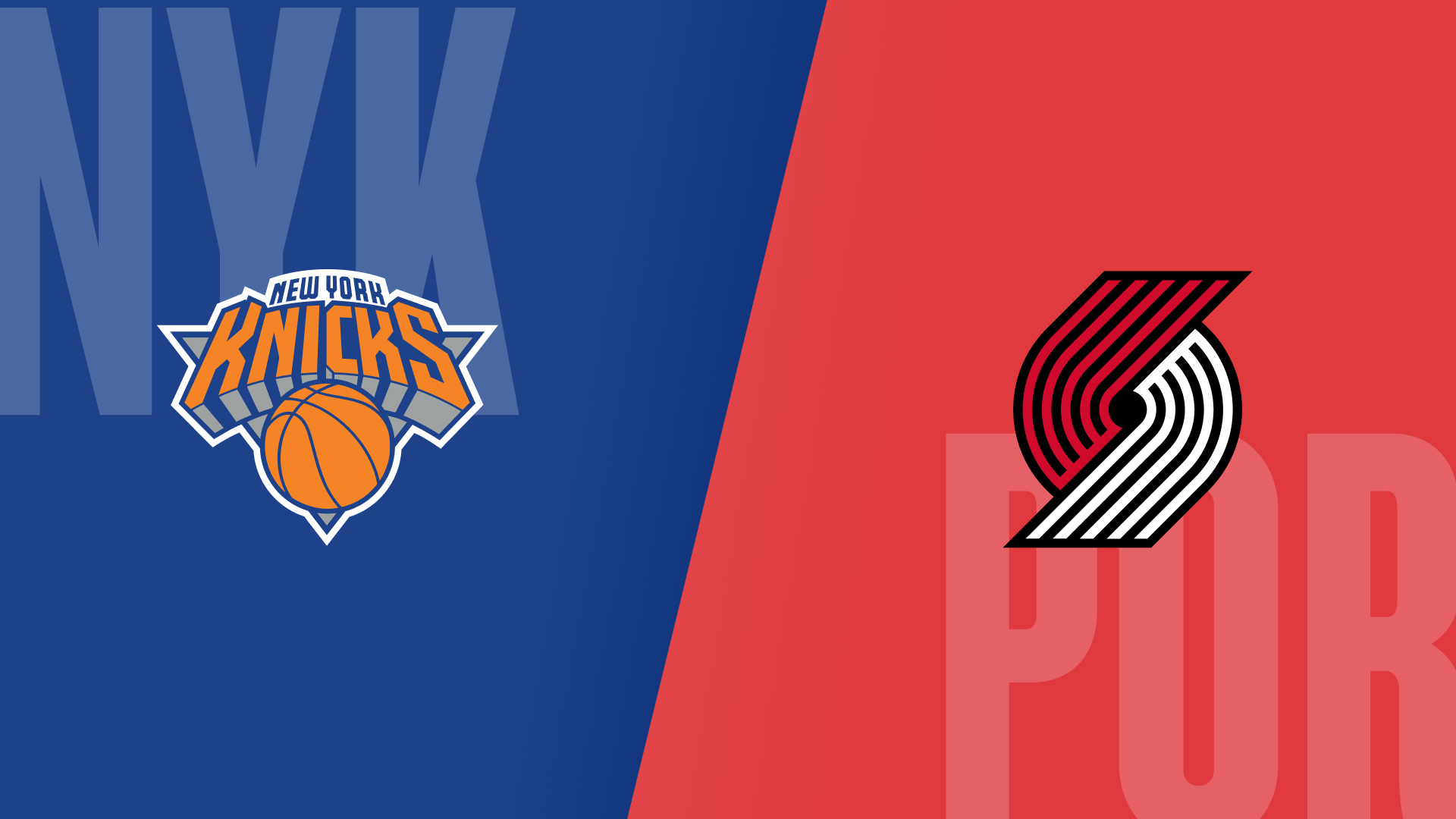 Knicks @ Trail Blazers