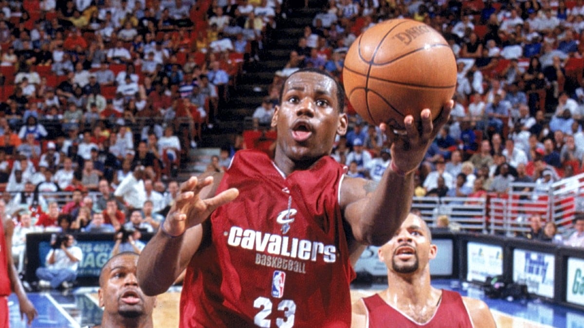 LeBron James' 2003 Summer League highlights