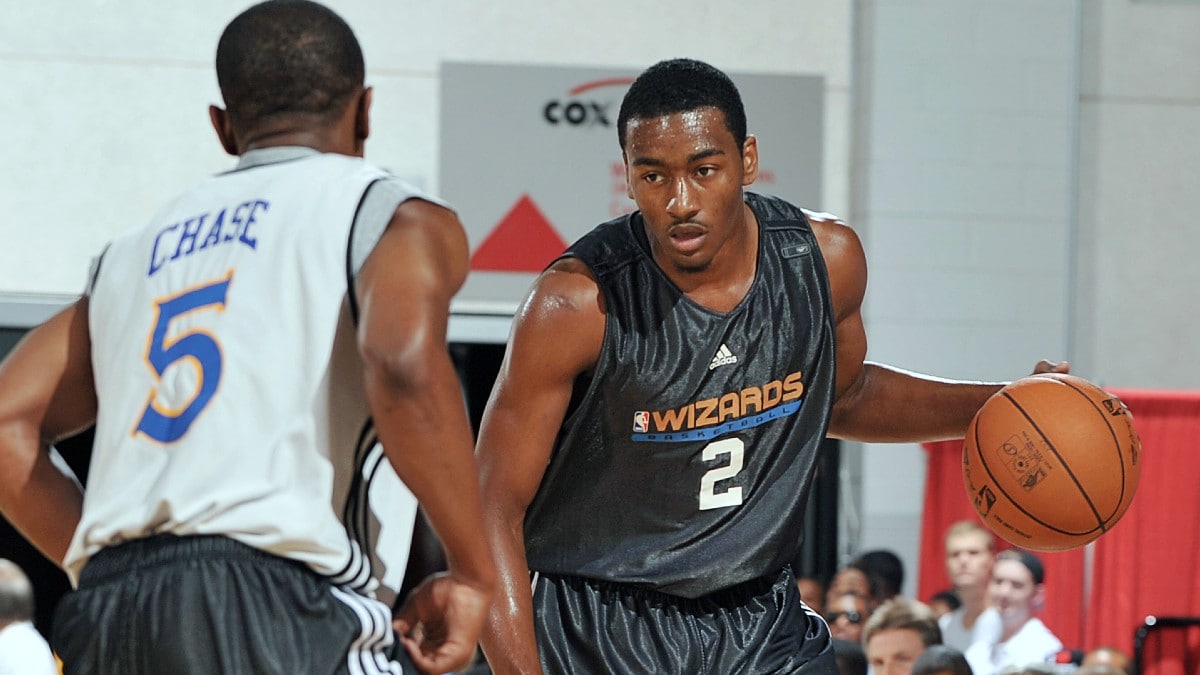 Historical Summer League Play: John Wall dunk in 2010