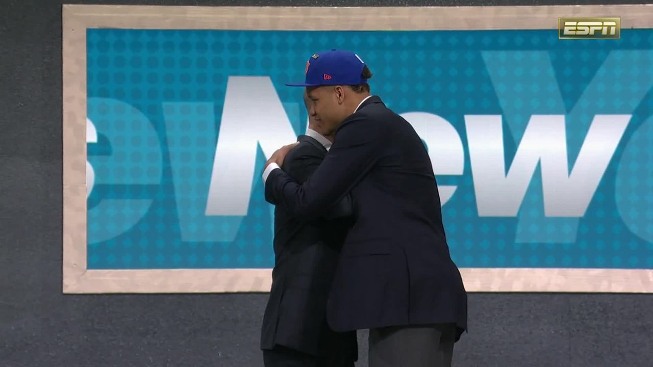 The Knicks Select Kevin Knox With the 9th Pick