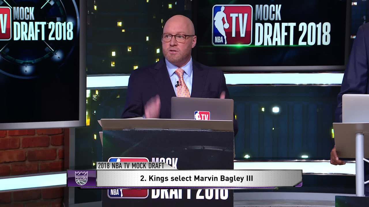 2018 NBA TV Mock Draft: Bagley III Goes at 2