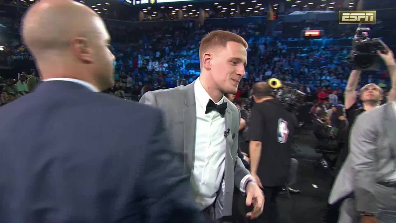 The Milwaukee Bucks Select Donte DiVincenzo With The 17th Pick