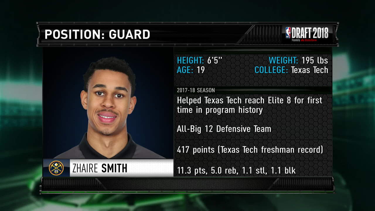 2018 NBA TV Mock Draft: Nuggets Go Zhaire Smith at 14