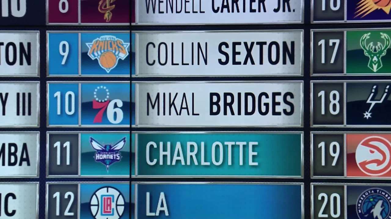 2018 NBA TV Mock Draft: Sixers Go Local with Bridges