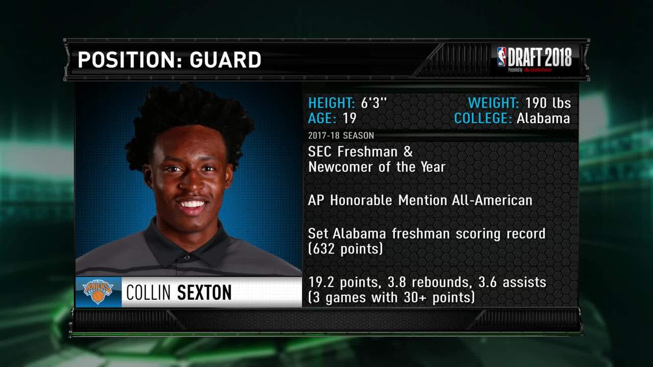 2018 NBA TV Mock Draft: Collin Sexton Goes 9th