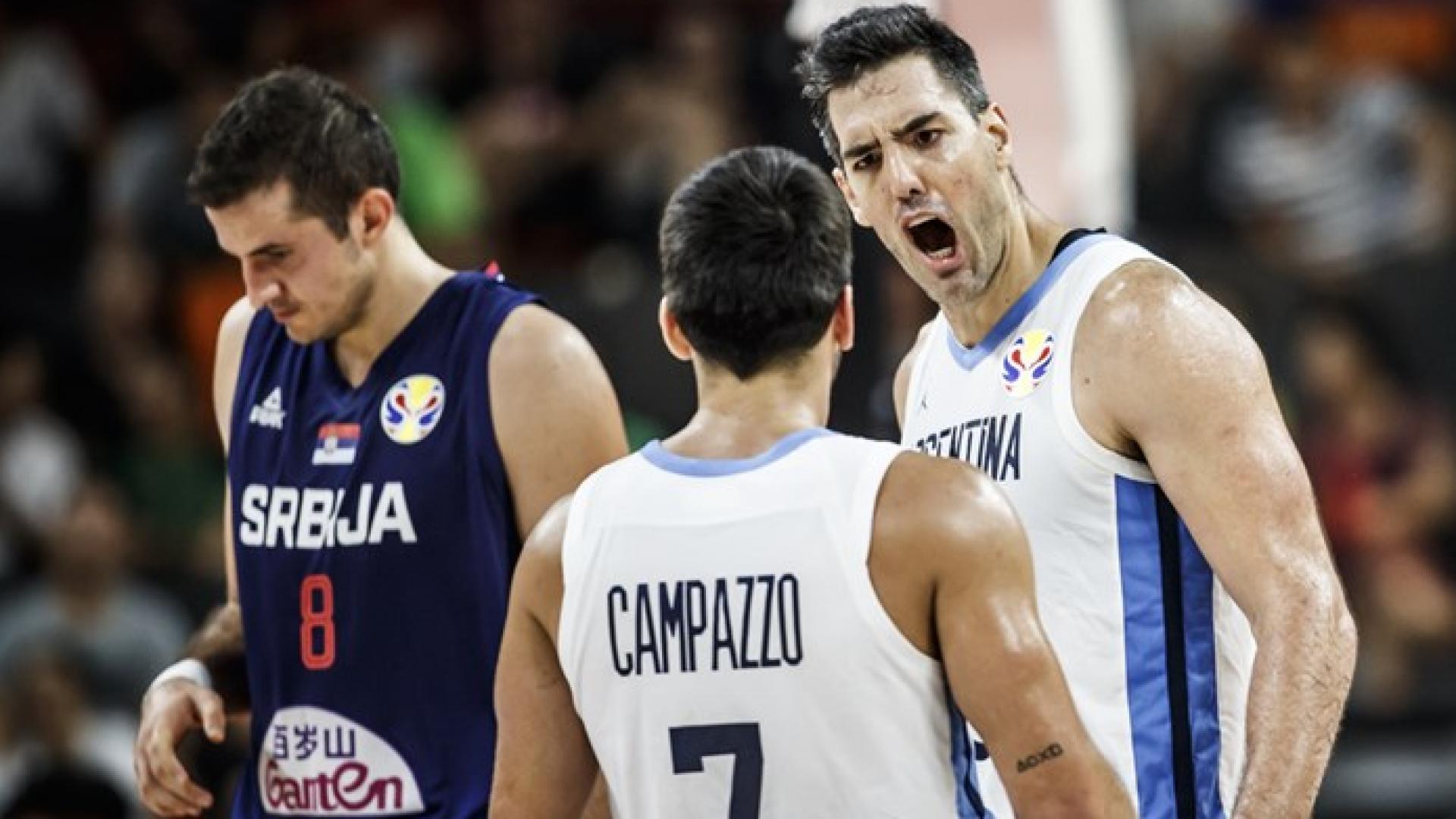 Argentina topples Serbia, advances to FIBA World Cup semifinals