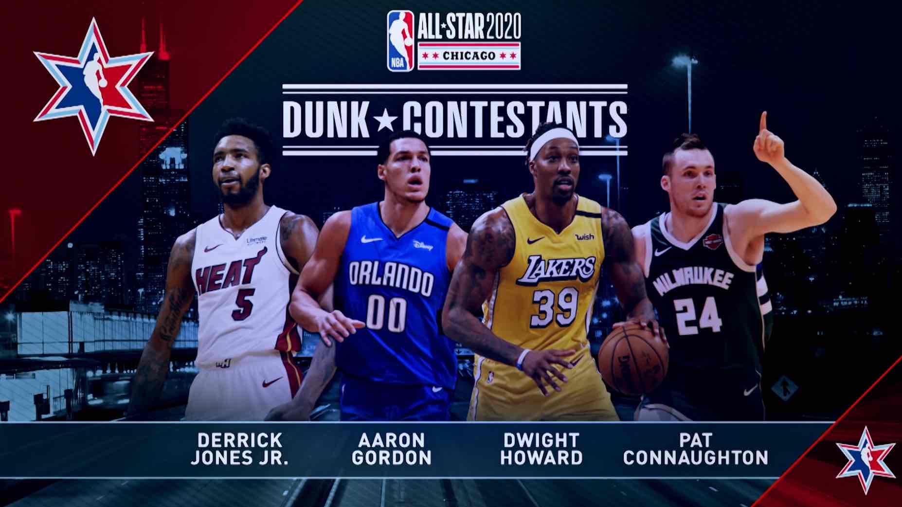TNT announces 2020 AT&T Dunk Contestants
