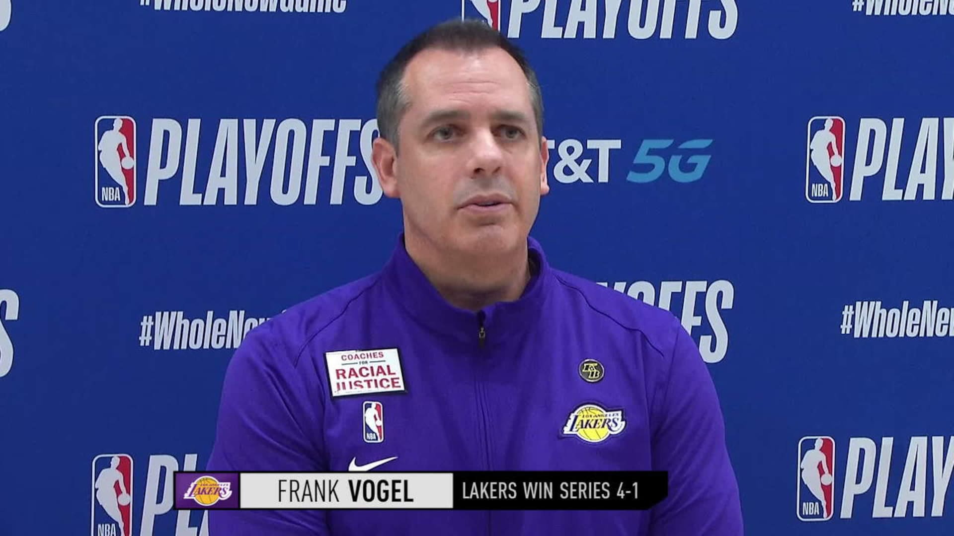 Vogel: 'I love how this team is defending'