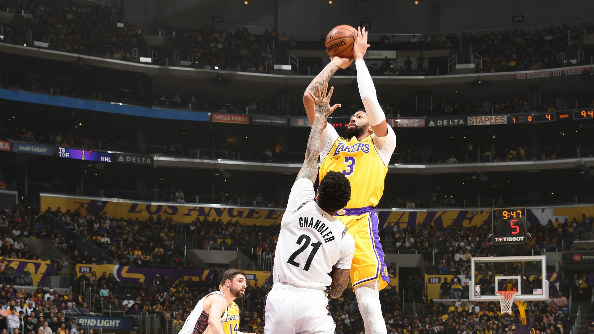 Brooklyn Nets vs Los Angeles Lakers Mar 10, 2020 Game Charts