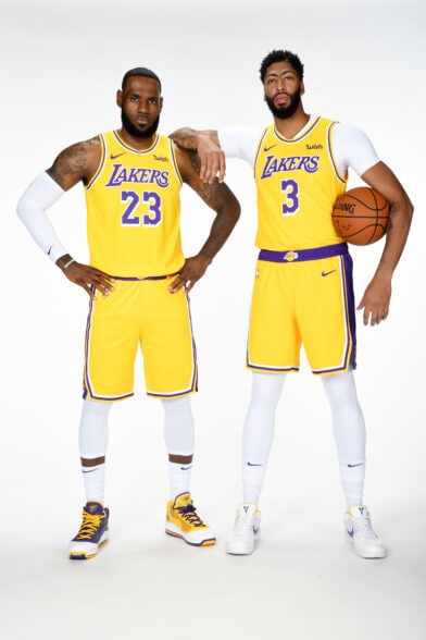 Lebron James And Anthony Davis Los Angeles Lakers Over Everything