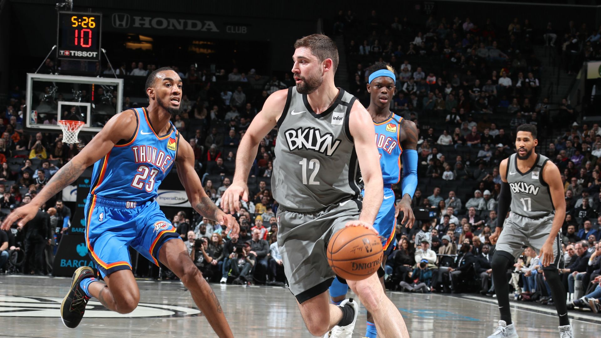 Oklahoma City Thunder vs Brooklyn Nets Jan 7, 2020 Game Summary | NBA.com