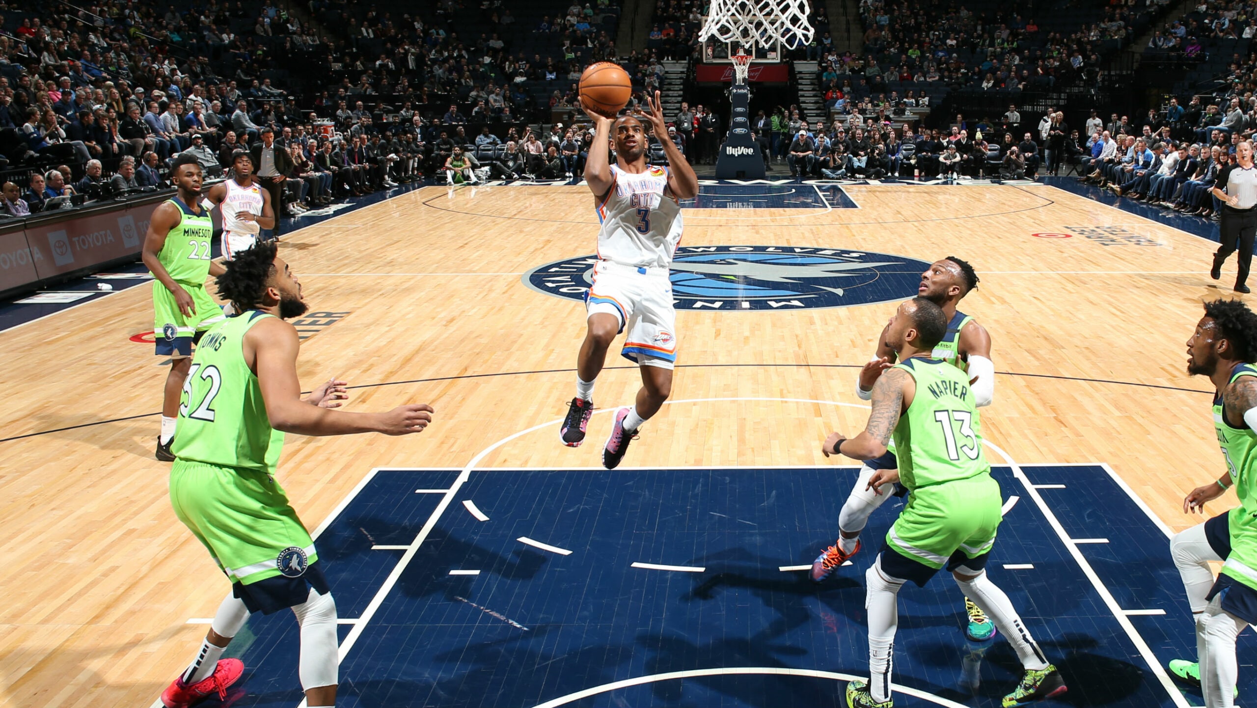 Oklahoma City Thunder vs Minnesota Timberwolves Jan 25, 2020 Game