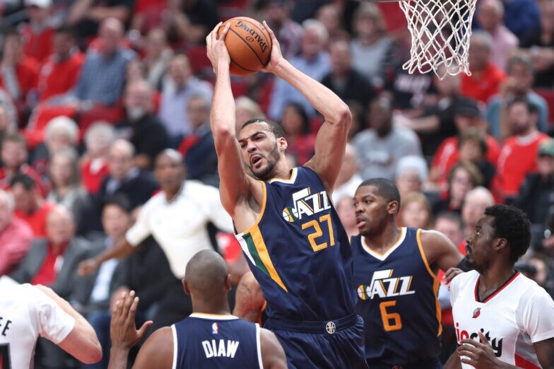 rudy gobert stats against utah jazz