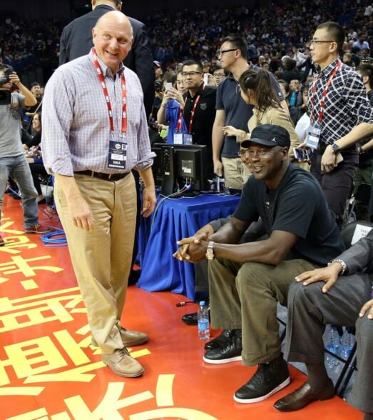 MJ Pulled Up To The Hornets Game And Looked Ready To Check In