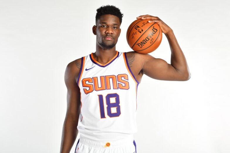 Deandre Ayton's career with the Phoenix Suns in photos