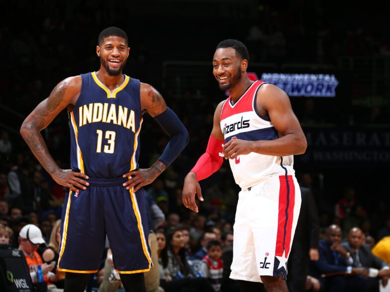 John Wall in Pacers, Hawks and Suns jerseys - The Washington Post