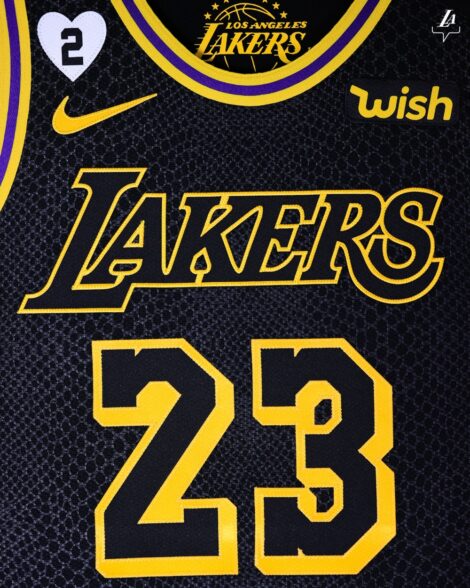 lakers patches