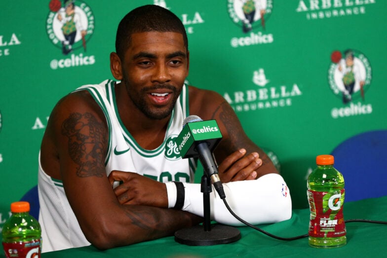 Kyrie Irving says he no longer concerns himself with things he can't control