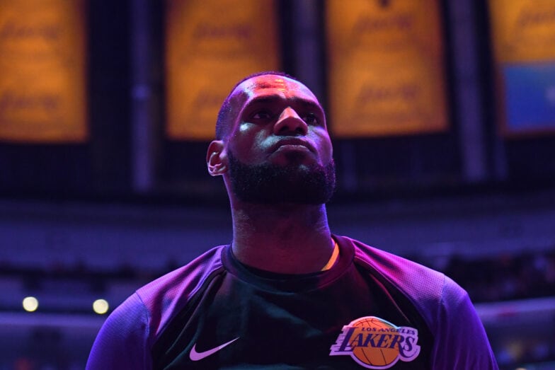 LeBron James - Los Angeles Lakers - Kia NBA Tip-Off 2022 - Game