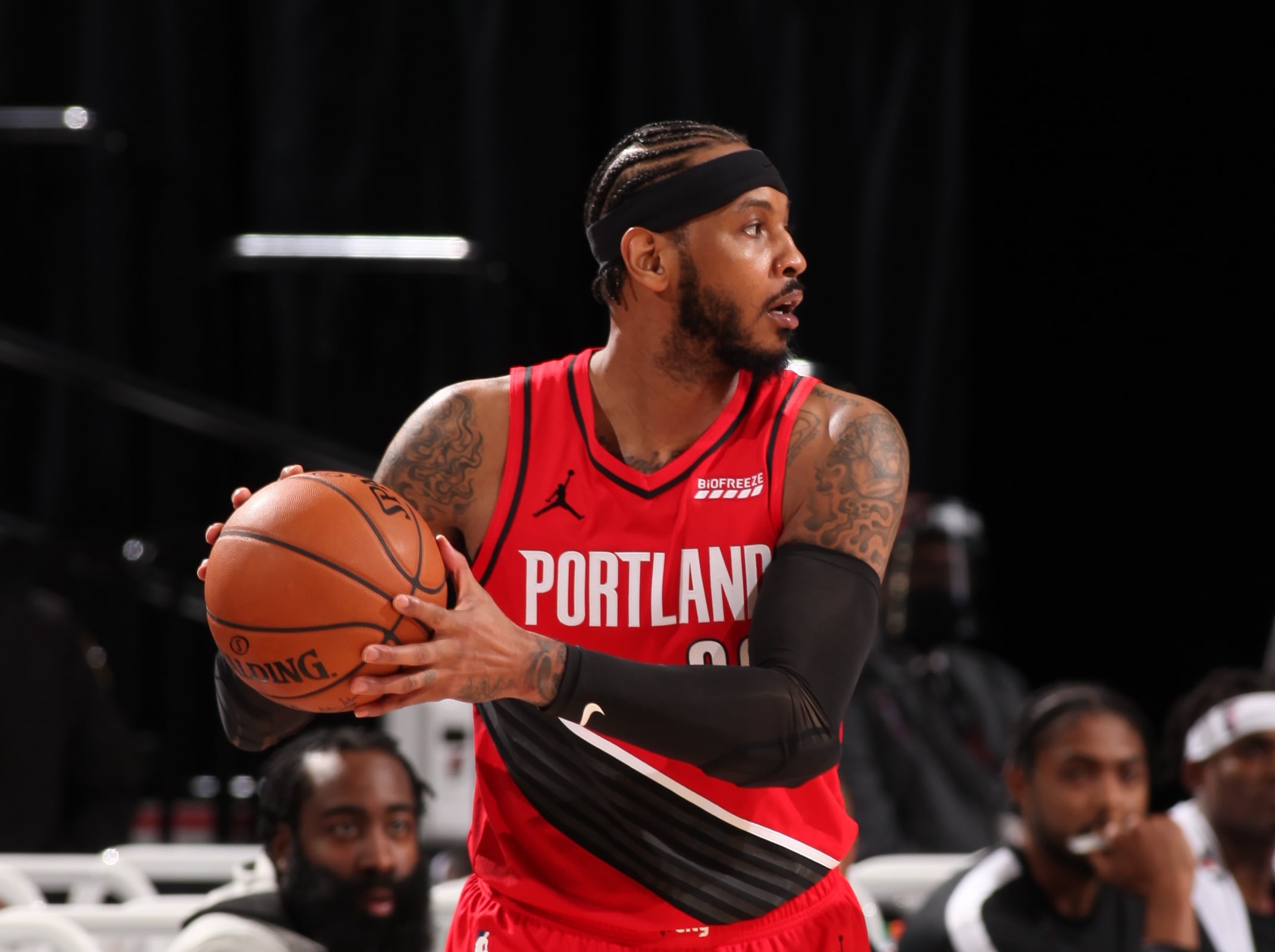 Carmelo Anthony to miss Blazers-Lakers game due to Healthy and Safety Protocols