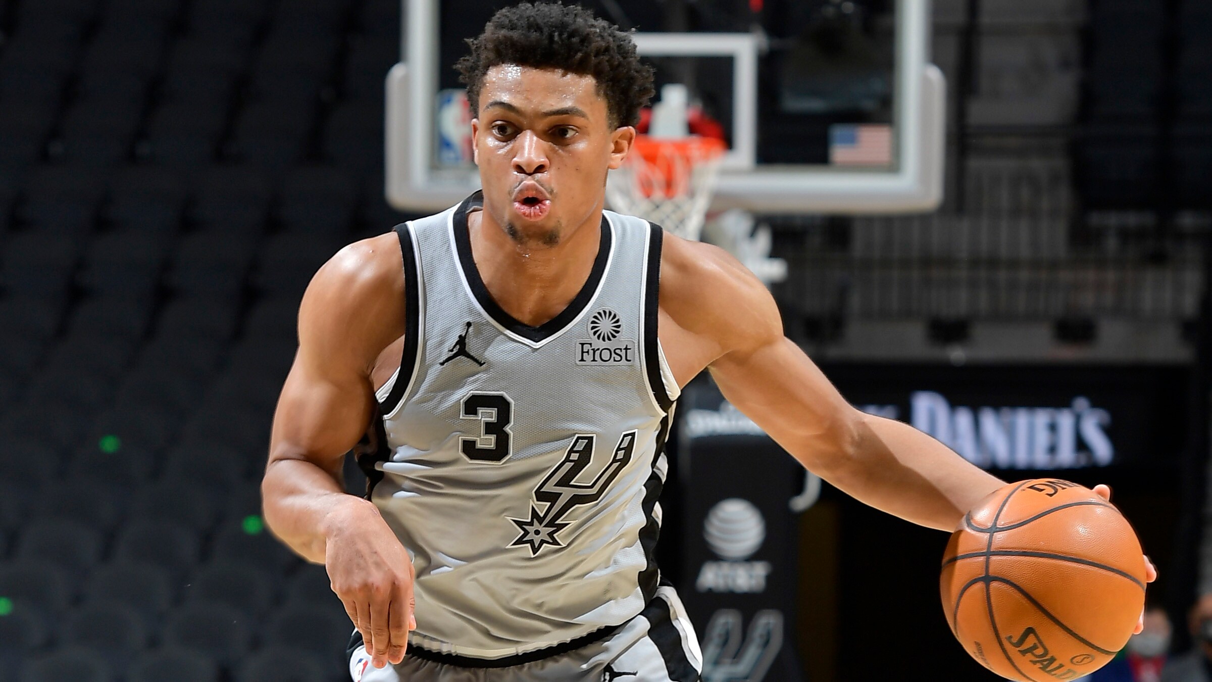 Keldon Johnson emerging for Spurs