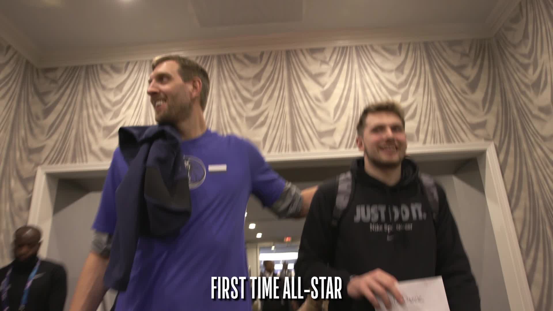 Dirk Nowitzki, Luka Doncic Mic'd Up Moments from All-Star 2019
