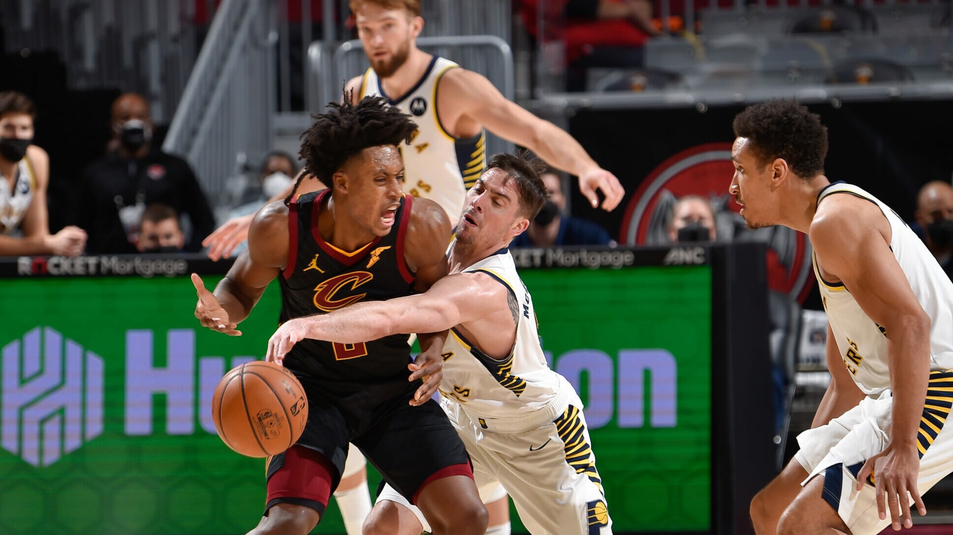 T.J. McConnell sets NBA record with 9 steals in first half | NBA.com