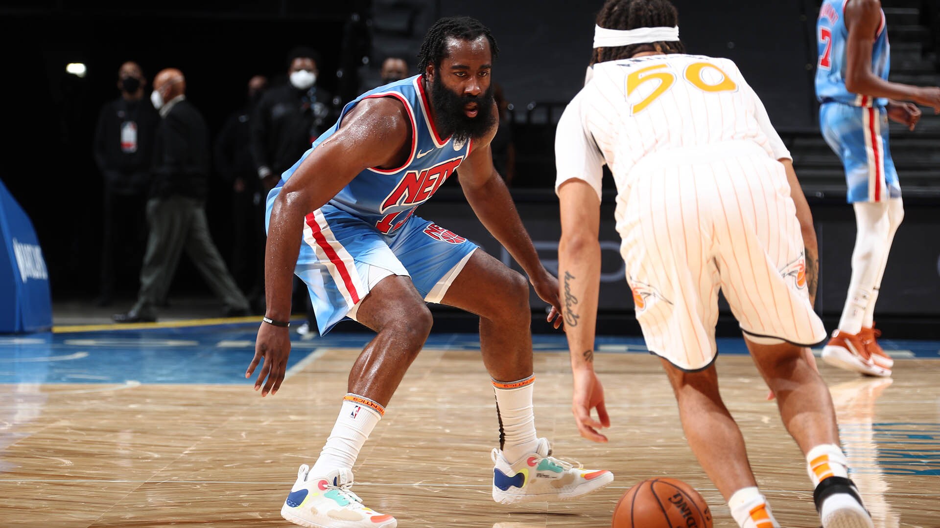 James Harden available to make Nets debut against Magic