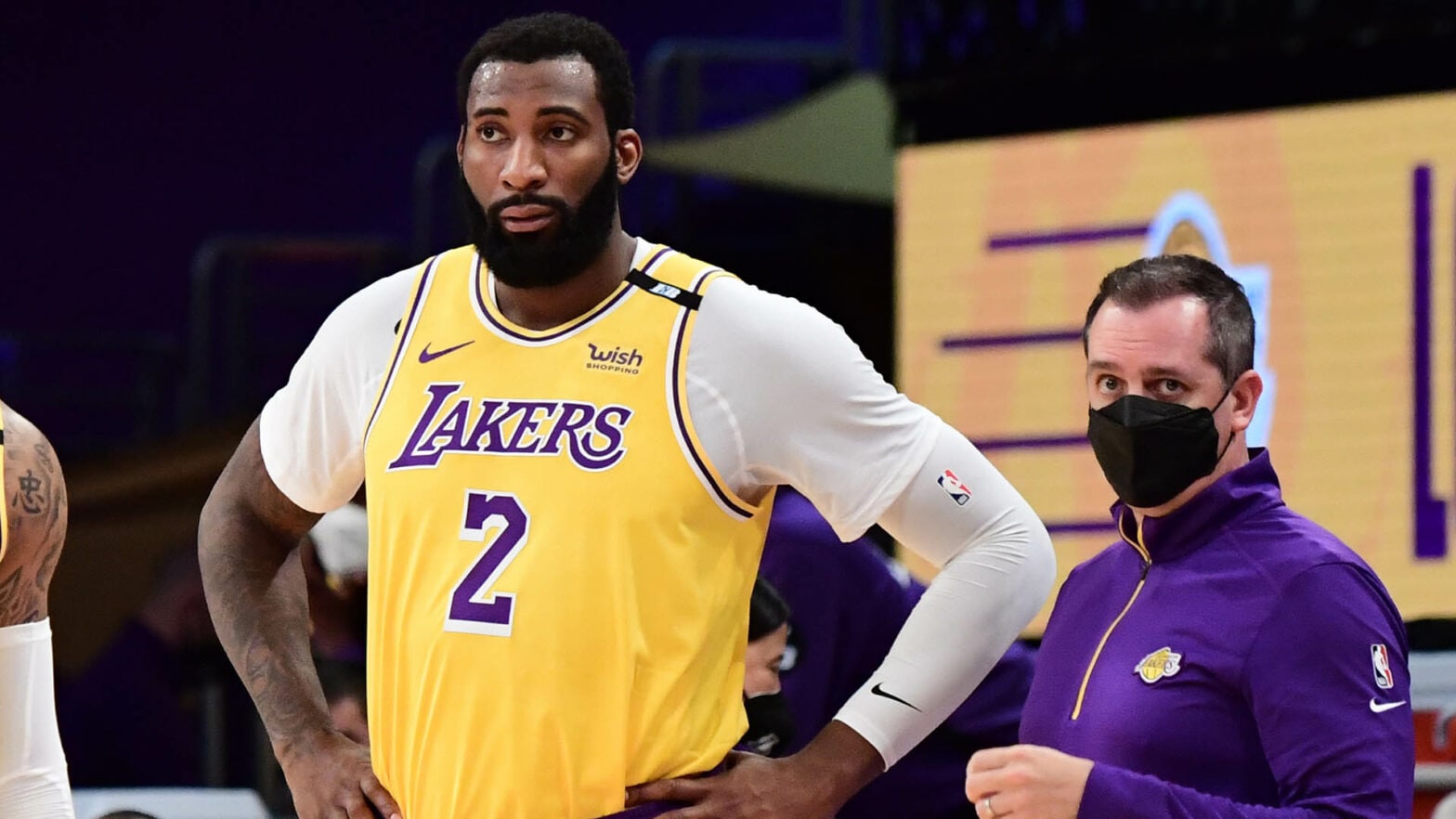 Lakers Center Andre Drummond To Play Vs Heat Nba Com