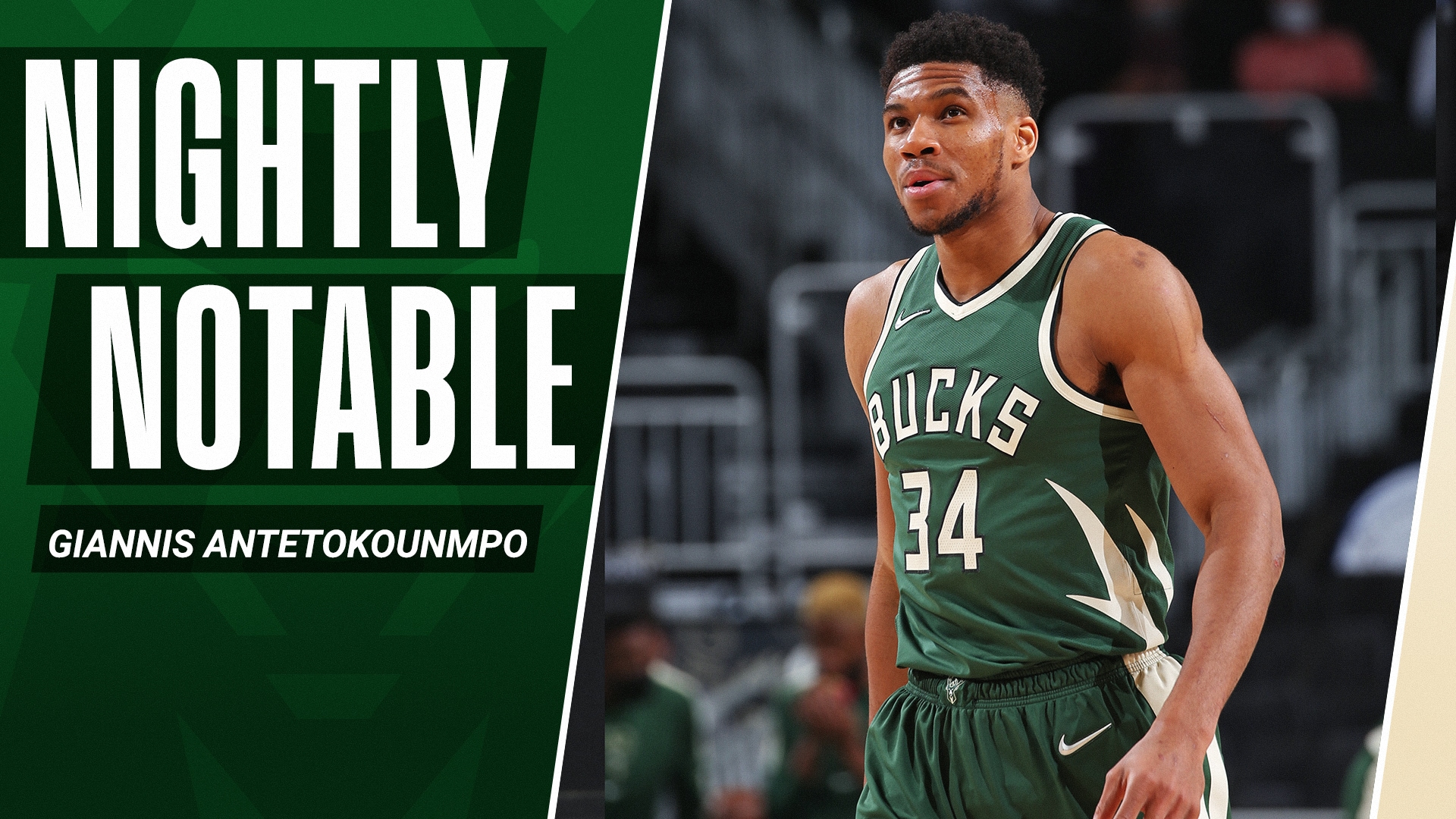 Nightly Notable: Giannis Antetokounmpo | May 11