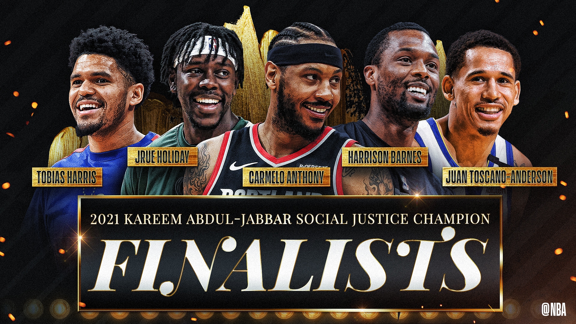 Finalists announced for the inaugural Kareem Abdul-Jabbar Social Justice Champion Award - Vimarsana News