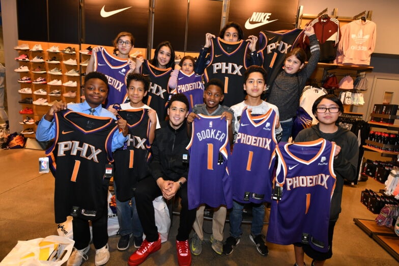 Devin Booker donates $100K, campaigns to raise funds for