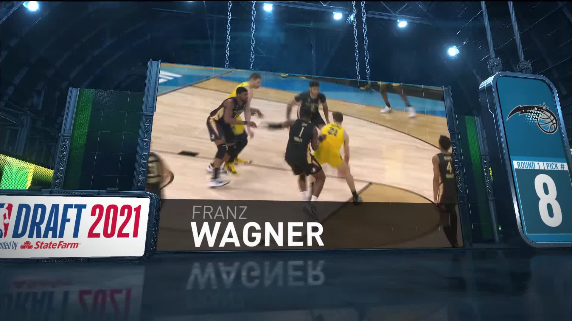 Franz Wagner headed to Orlando with the 8th pick