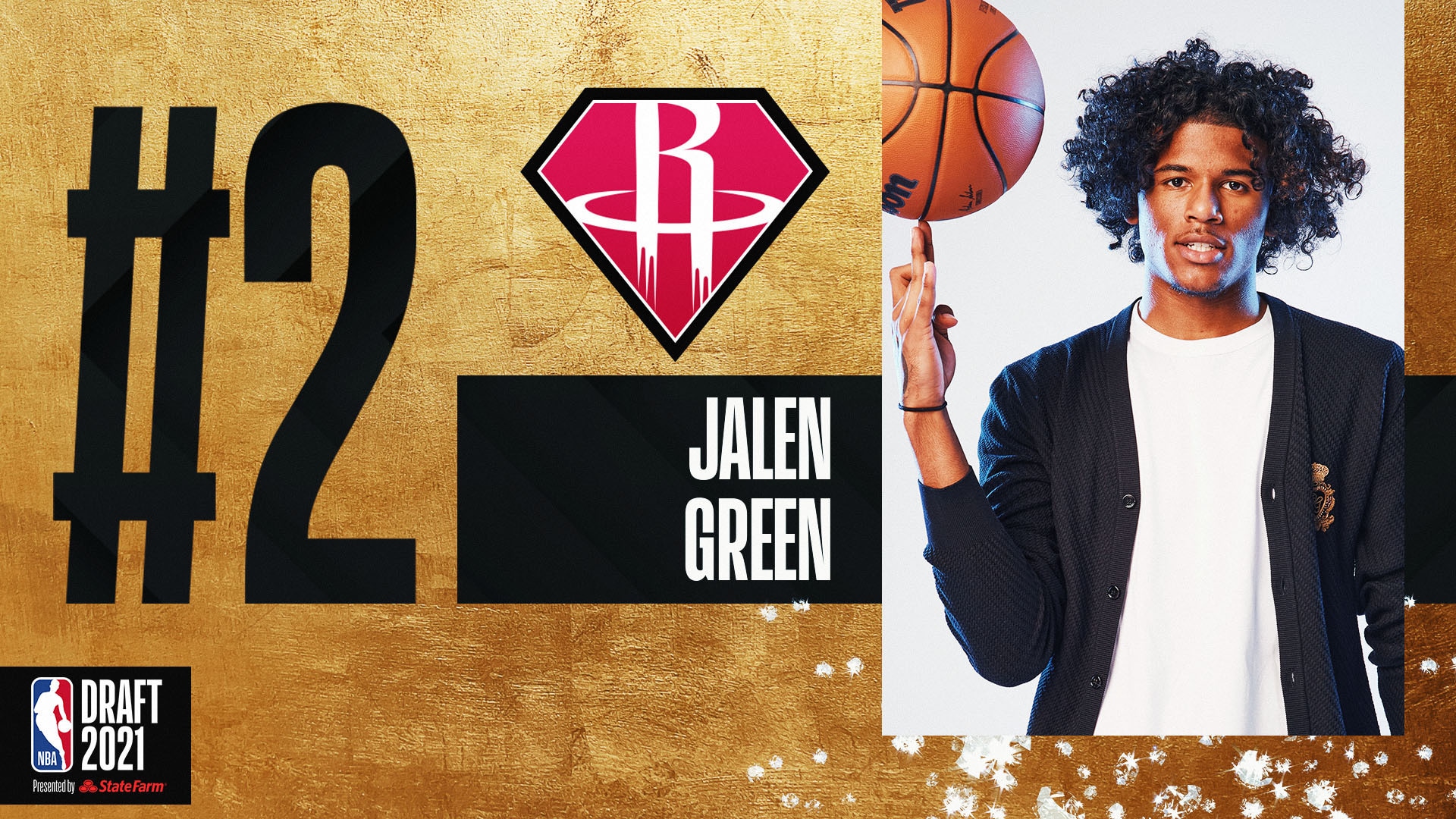 Rockets select Jalen Green with No. 2 pick in 2021 NBA Draft